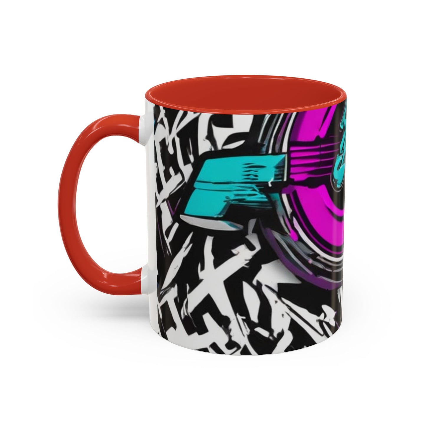boostlete-boost-mode-type-again-badge-monoline-0293 — Accent Mug 11oz/15oz
