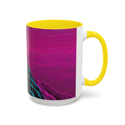 boostlete-boost-mode-scene-trail-neon-blueprint-0832 — Accent Mug 11/15oz