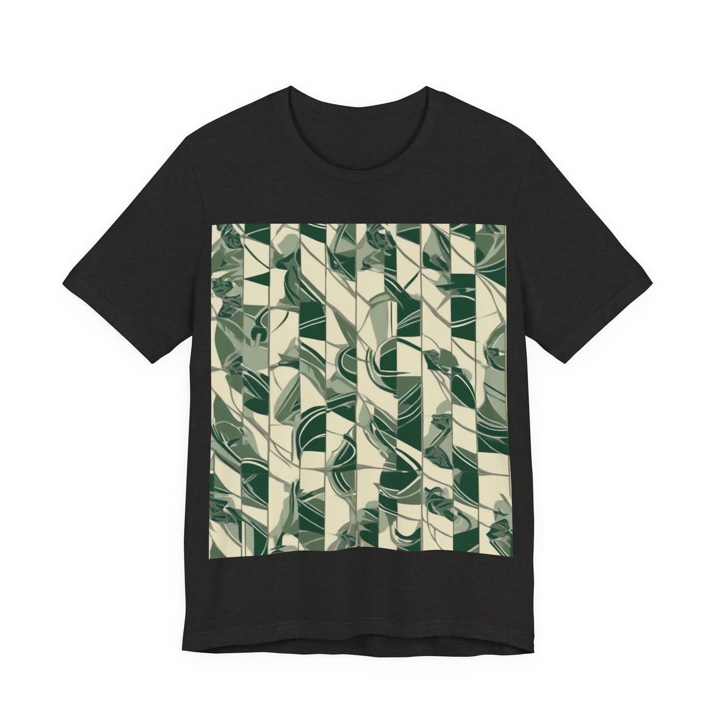 boostlete-mile-by-mile-pattern-stair-steps-athletic-0143 — Unisex Jersey Short Sleeve (B+C 3001)