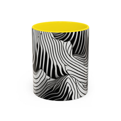 boostlete-field-day-pattern-topographic-isometric-0211 — Accent Mug 11oz/15oz