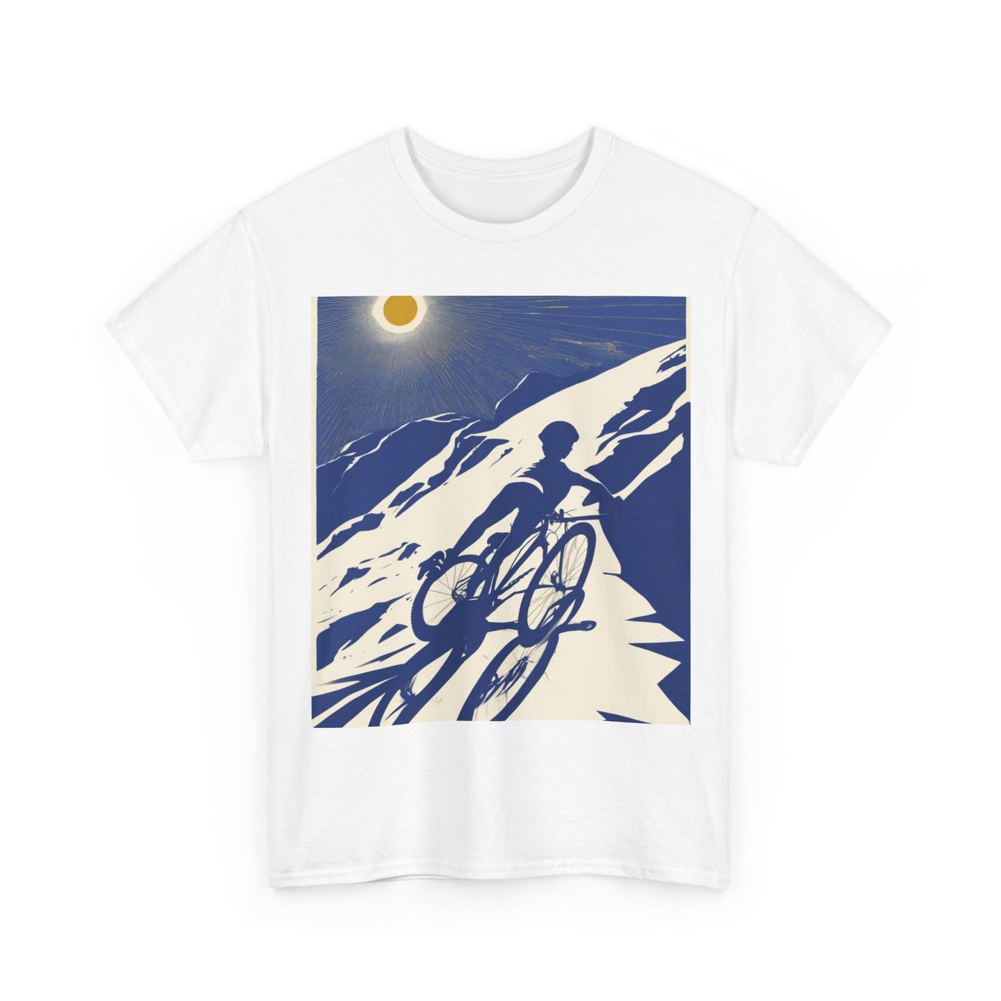 boostlete-am-crew-scene-cyclist-offset-bold-0008 — Unisex Heavy Cotton Tee (Gildan 5000)