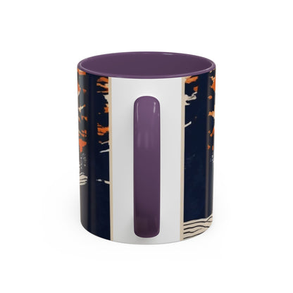 boostlete-iron-intent-scene-trail-glitch-badge-0100 — Accent Mug 11oz/15oz