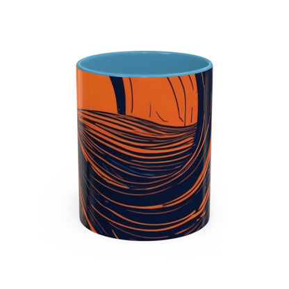 boostlete-rise-grind-icon-sunrise-speed-line-art-0202 — Accent Mug 11oz/15oz