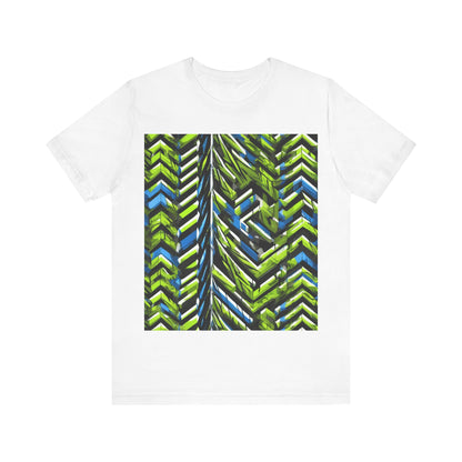 boostlete-rise-grind-pattern-chevron-isometric-0195 — Unisex Jersey Short Sleeve (B+C 3001)