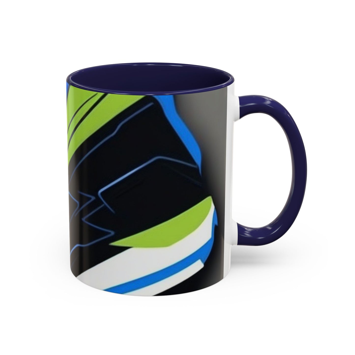 boostlete-quiet-power-icon-sneaker-duotone-paper-0066 — Accent Mug 11oz/15oz