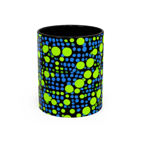 boostlete-mile-by-mile-pattern-dotted-geometric-0071 — Accent Mug 11oz/15oz