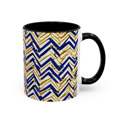 boostlete-boost-mode-pattern-ekg-line-art-0091 — Accent Mug 11oz/15oz