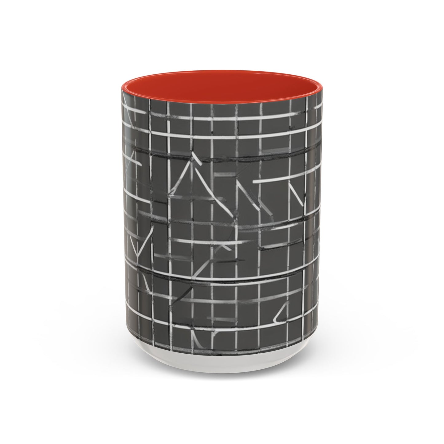 boostlete-rise-grind-pattern-plate-number-monoline-0291 — Accent Mug 11/15oz