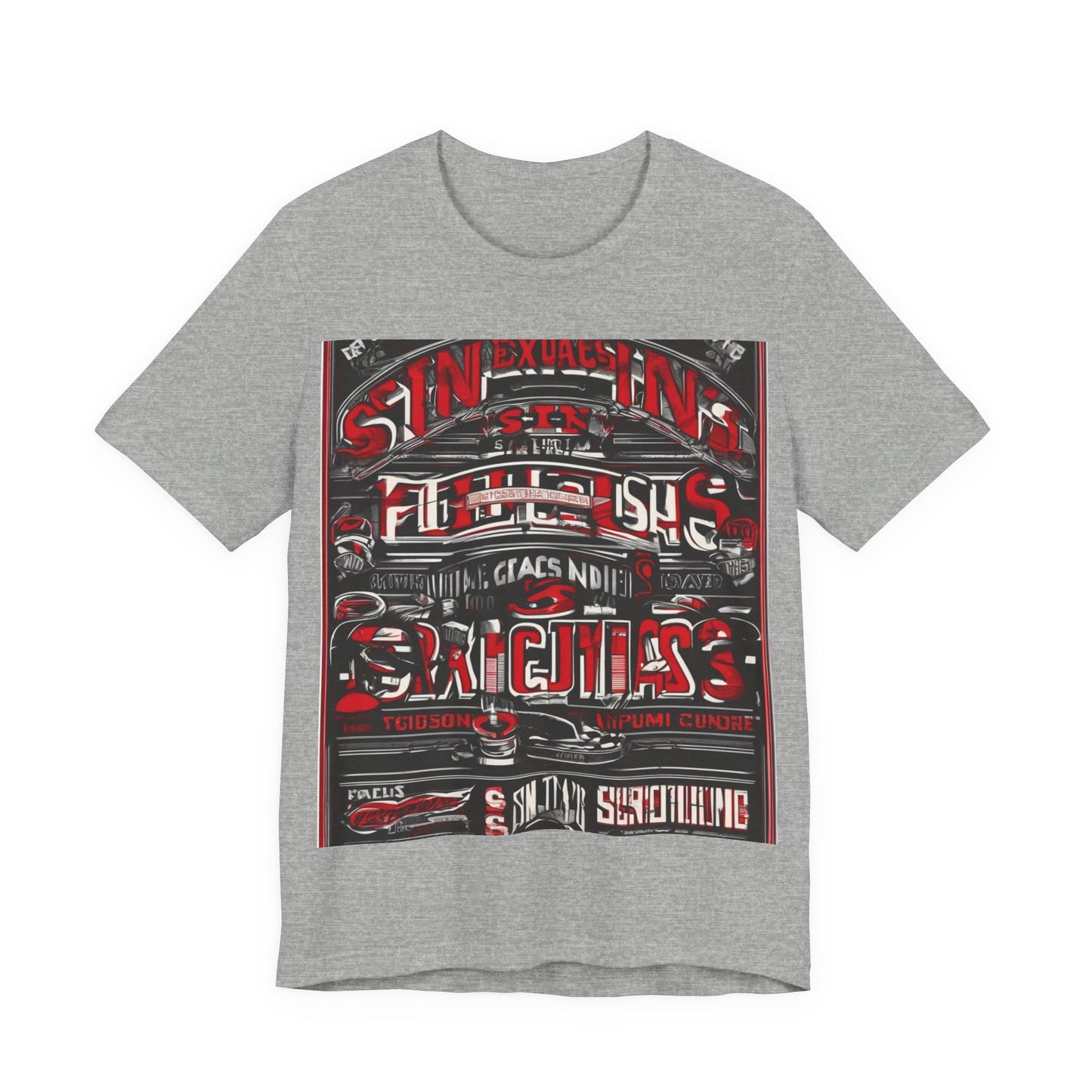 boostlete-iron-intent-type-sin-excusas-arc-retro-0157 — Unisex Jersey Short Sleeve (B+C 3001)