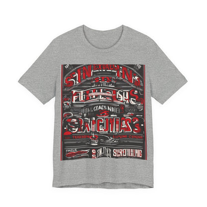 boostlete-iron-intent-type-sin-excusas-arc-retro-0157 — Unisex Jersey Short Sleeve (B+C 3001)