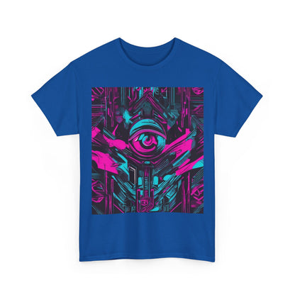 boostlete-iron-intent-type-eyes-up-forward-big-line-art-0065 — Unisex Heavy Cotton Tee (Gildan 5000)