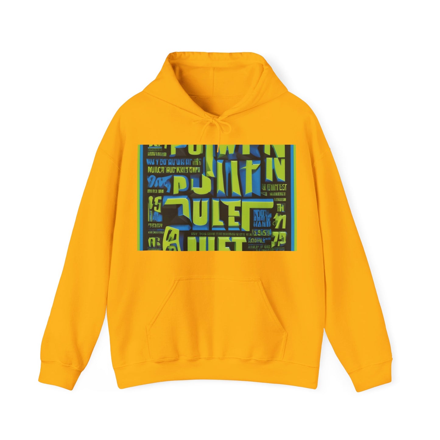 boostlete-am-crew-type-power-in-quiet-arc-paper-1481 — Unisex Heavy Blend Hoodie (G18500)