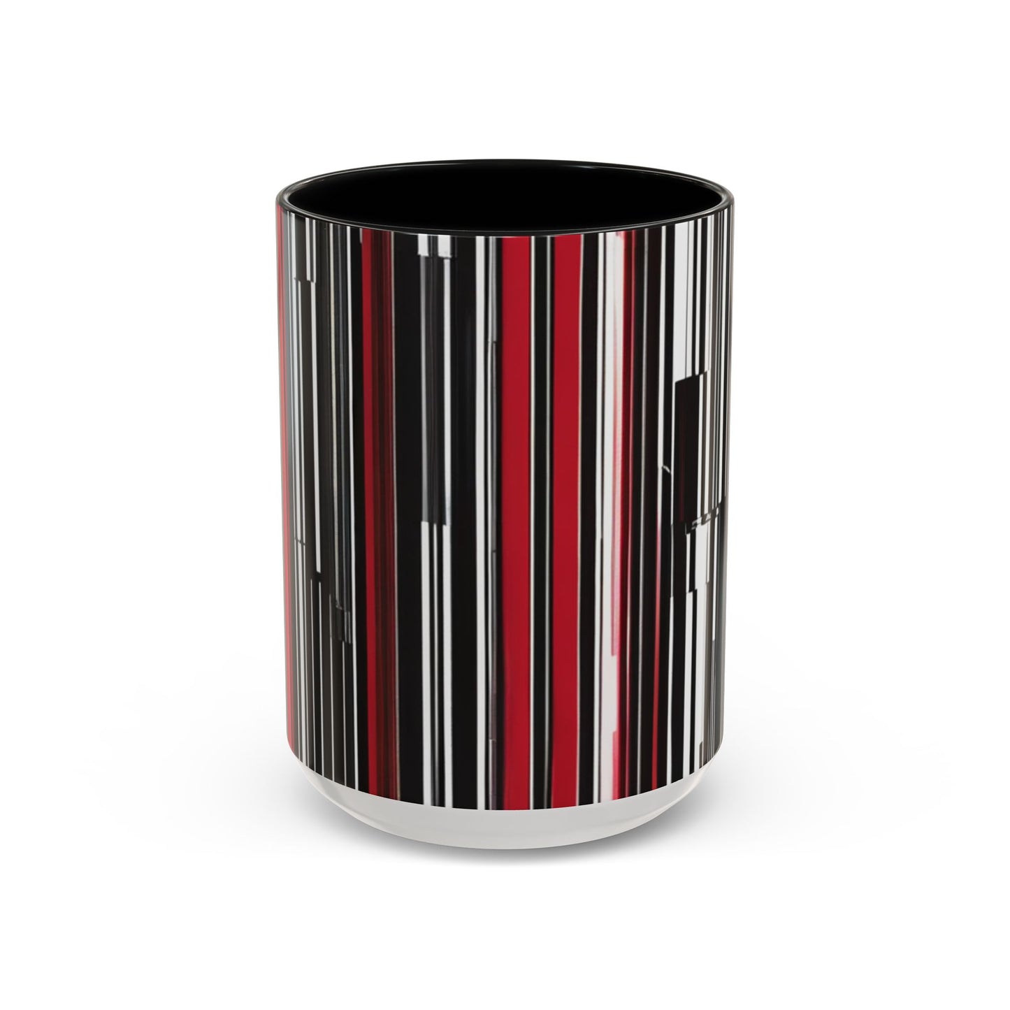 boostlete-am-crew-pattern-barcode-athletic-0911 — Accent Mug 11/15oz