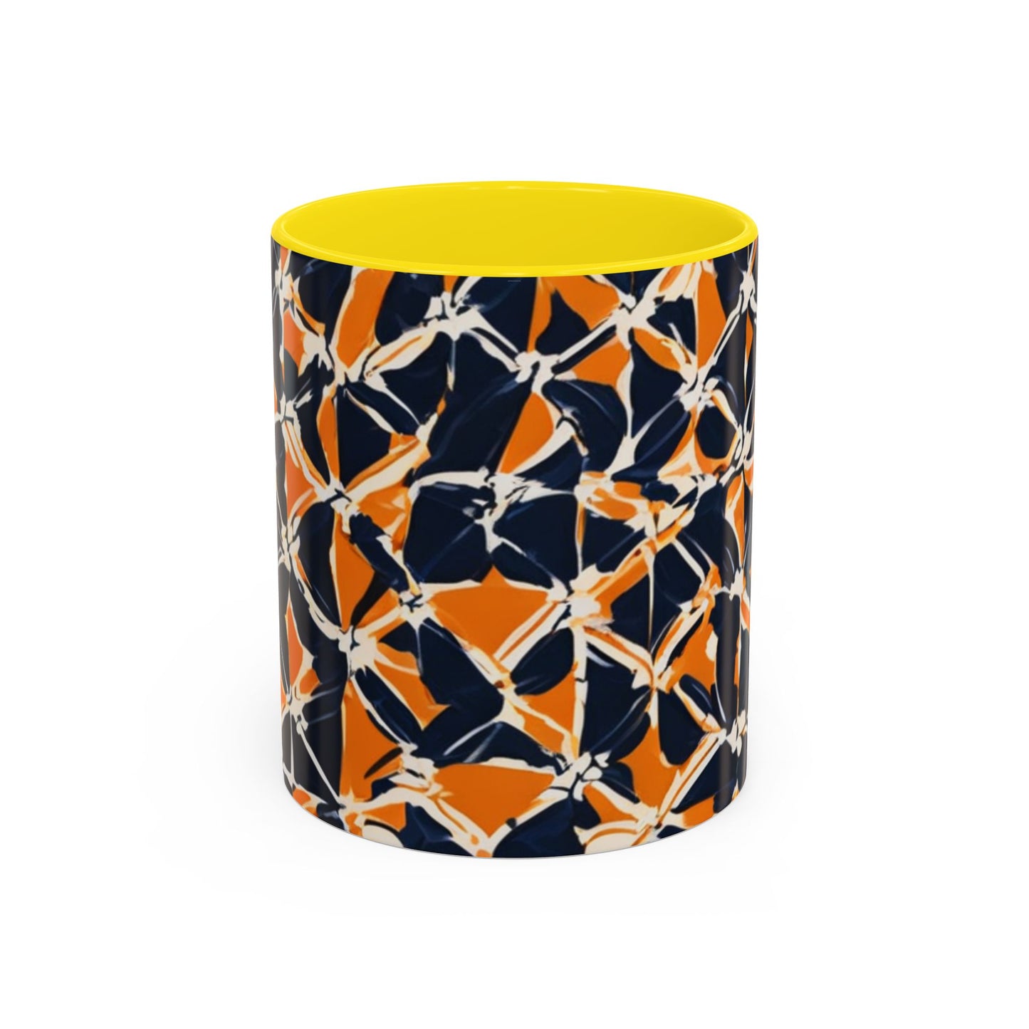 boostlete-headspace-pattern-plate-number-badge-0387 — Accent Mug 11/15oz