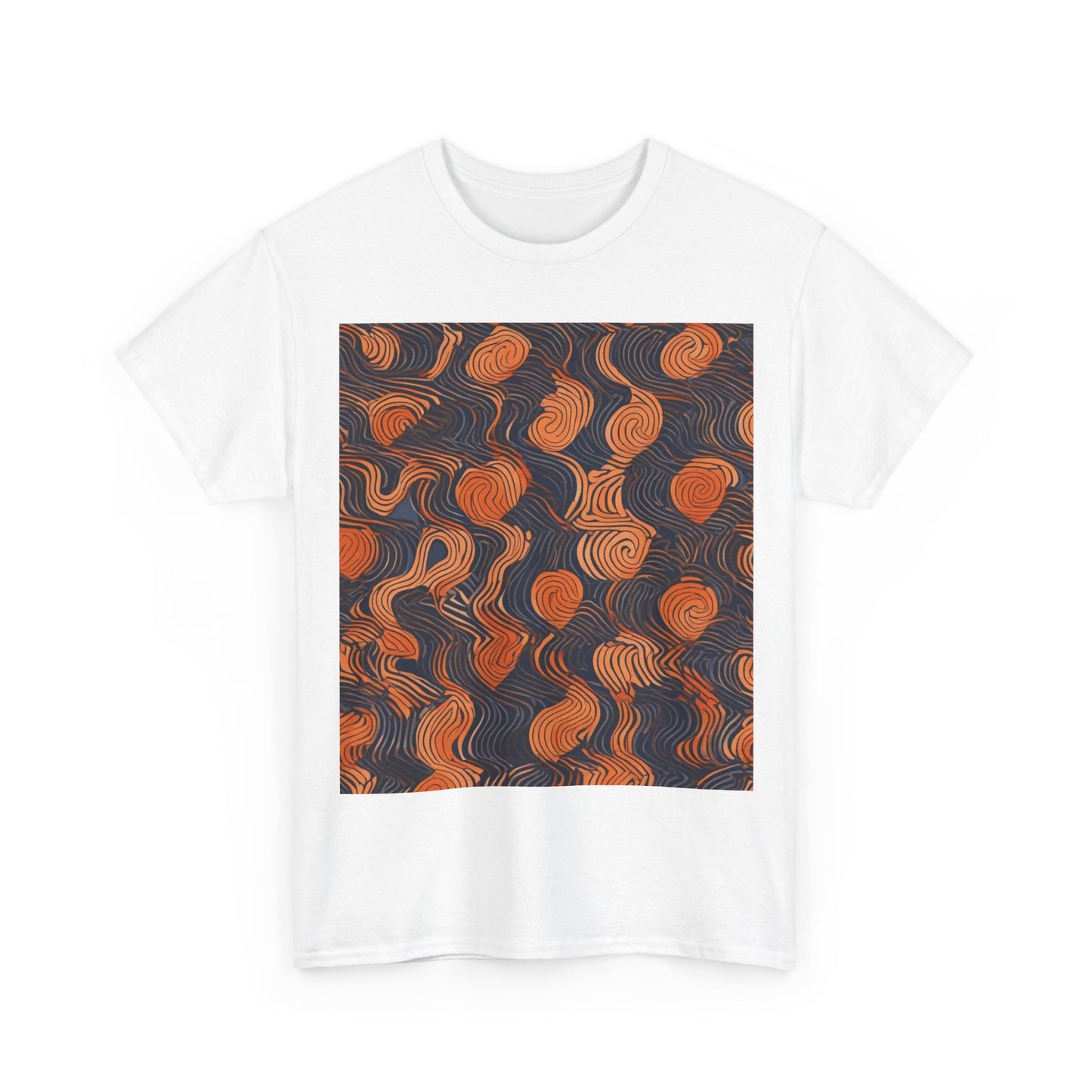 boostlete-iron-intent-pattern-topographic-engraved-0019 — Unisex Heavy Cotton Tee (Gildan 5000)