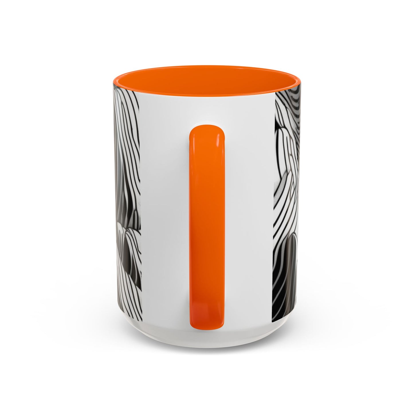 boostlete-field-day-pattern-topographic-isometric-0211 — Accent Mug 11oz/15oz