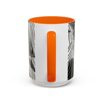 boostlete-field-day-pattern-topographic-isometric-0211 — Accent Mug 11oz/15oz