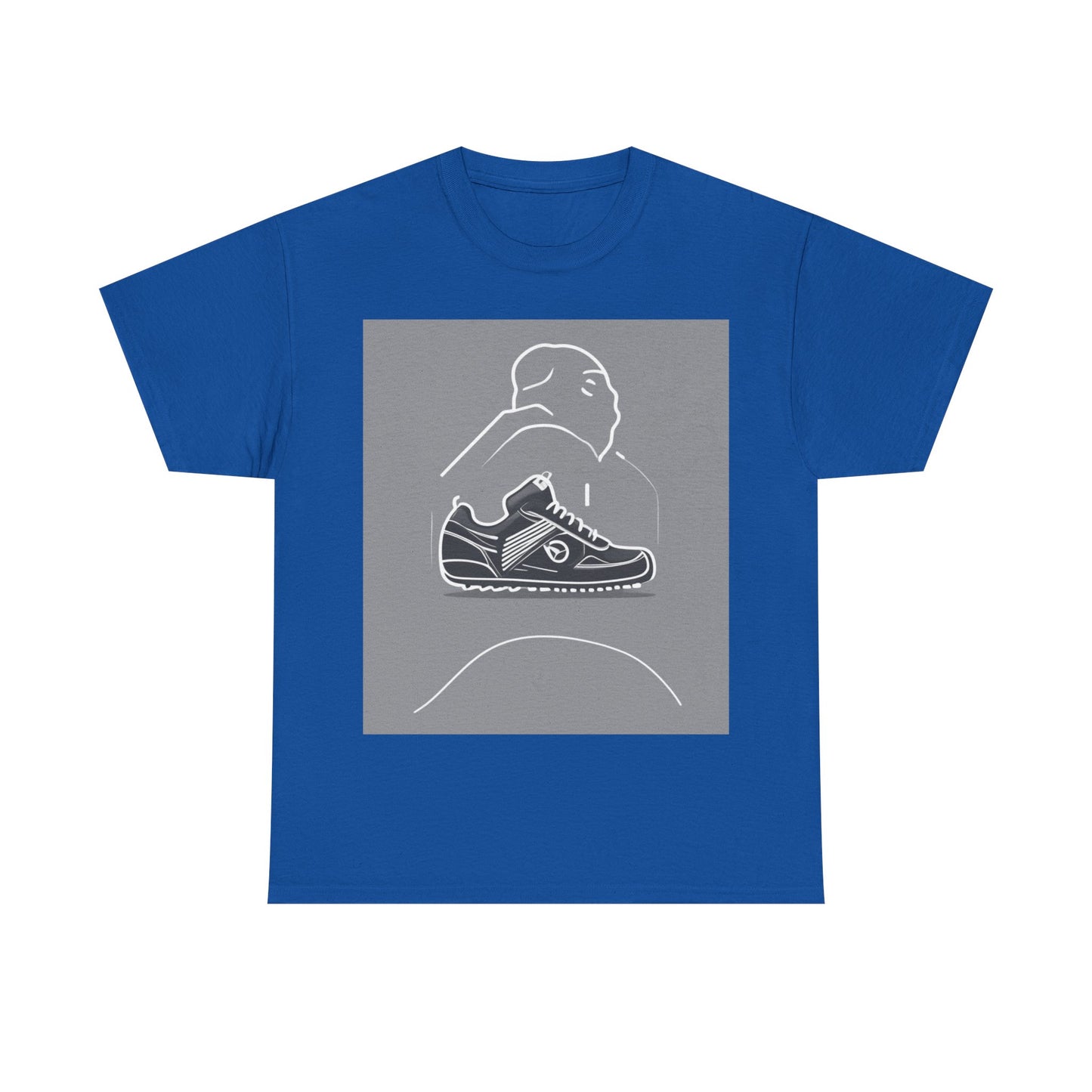 boostlete-boost-mode-icon-sneaker-offset-vector-0166 — Unisex Heavy Cotton Tee (Gildan 5000)