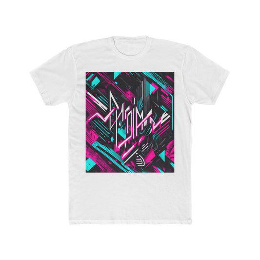 boostlete-recovery-progress-type-momentum-over-mood-diagonal-vector-0213 — Unisex Cotton Crew Tee (NL 3600)