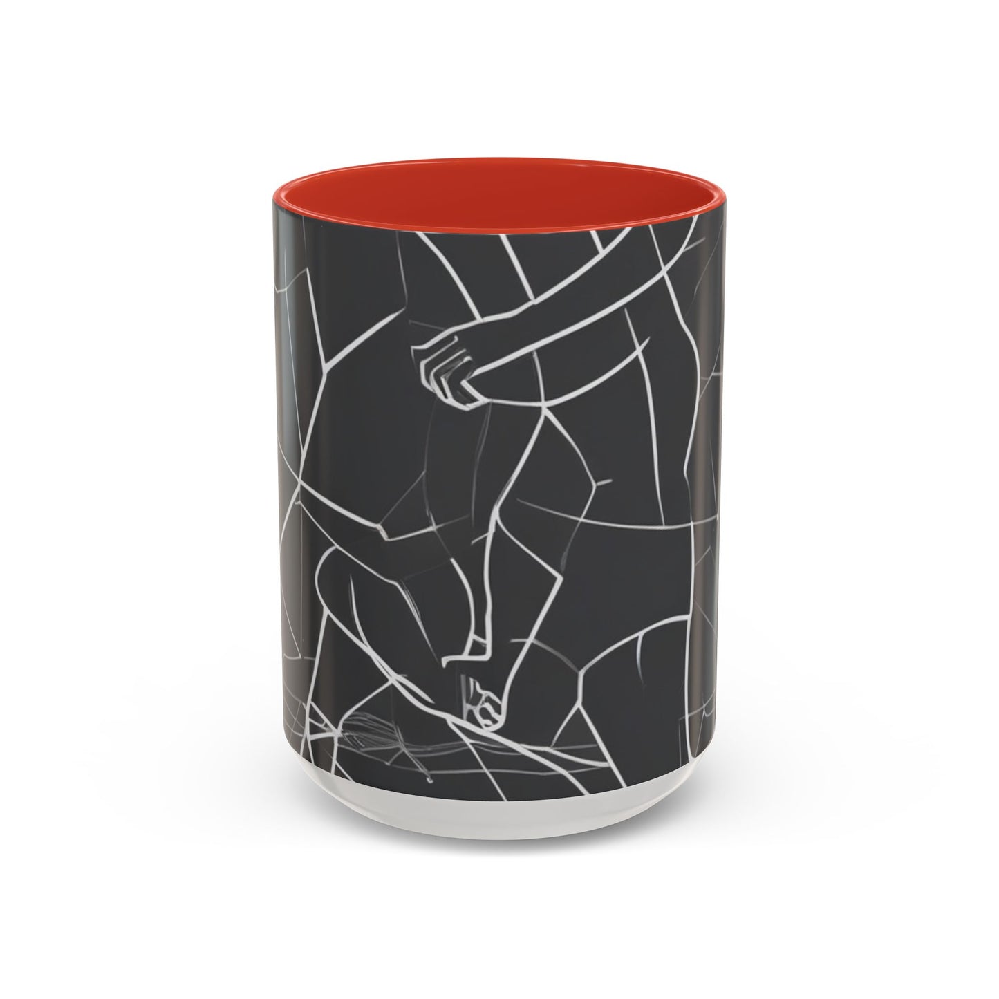 boostlete-pr-season-scene-runner-outline-geometric-1072 — Accent Mug 11/15oz