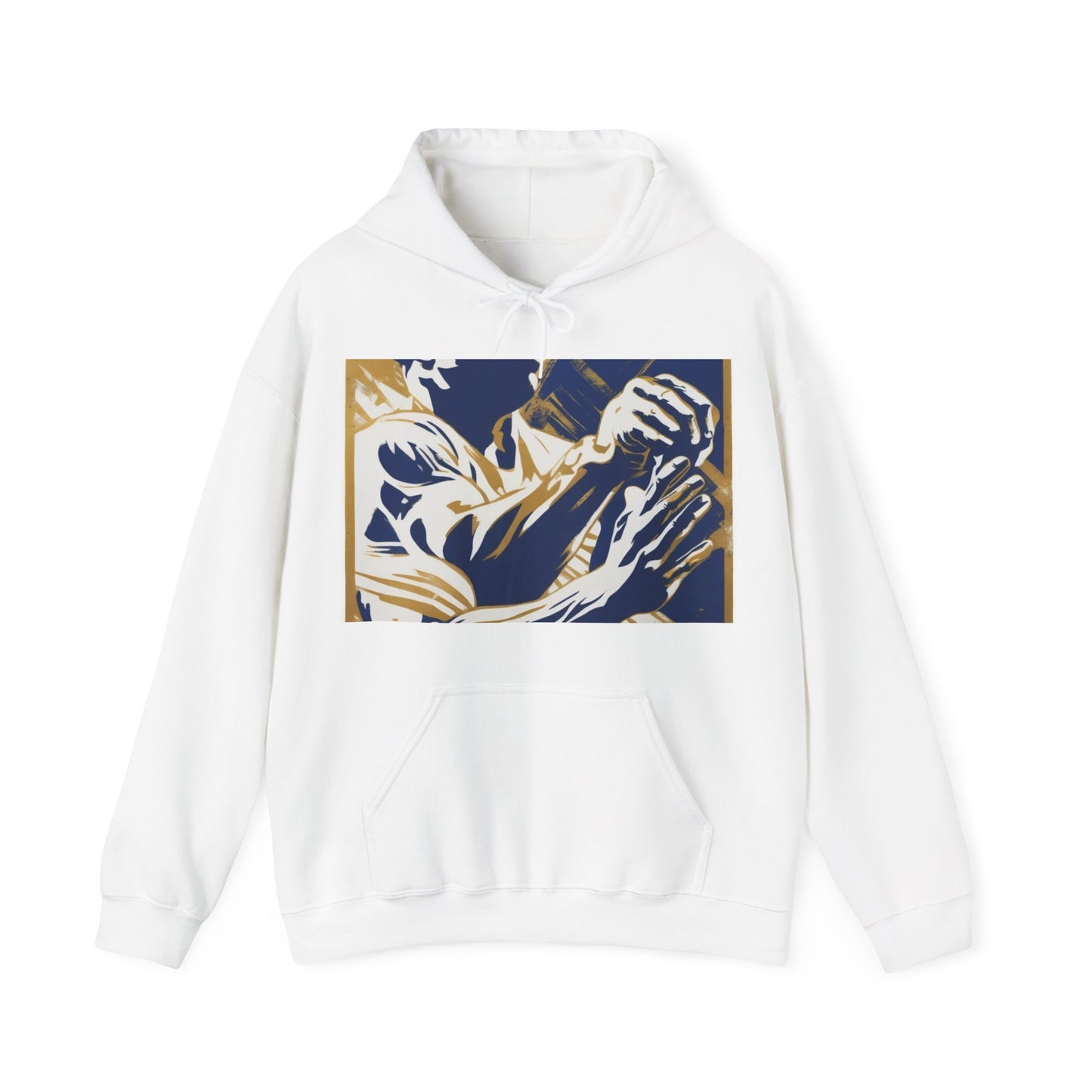 boostlete-pr-season-scene-athlete-high-industrial-0160 — Unisex Heavy Blend Hooded Sweatshirt (Gildan)