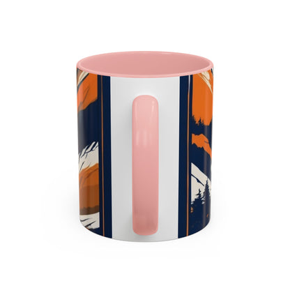 boostlete-quiet-power-scene-trail-duotone-modern-0120 — Accent Mug 11oz/15oz