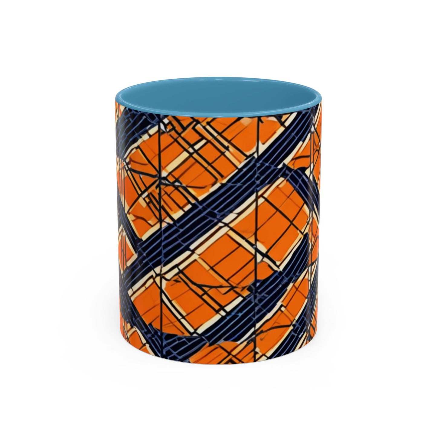 boostlete-boost-mode-pattern-plate-number-monoline-0571 — Accent Mug 11/15oz