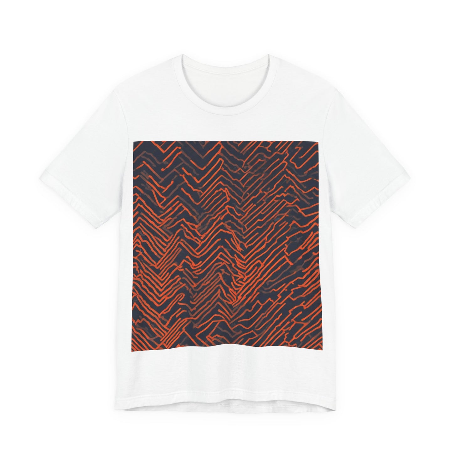 boostlete-field-day-pattern-ekg-modern-0087 — Unisex Jersey Short Sleeve (B+C 3001)