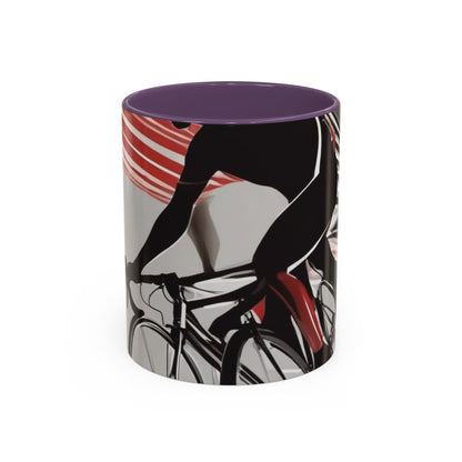 boostlete-boost-mode-scene-cyclist-speed-geometric-0208 — Accent Mug 11oz/15oz
