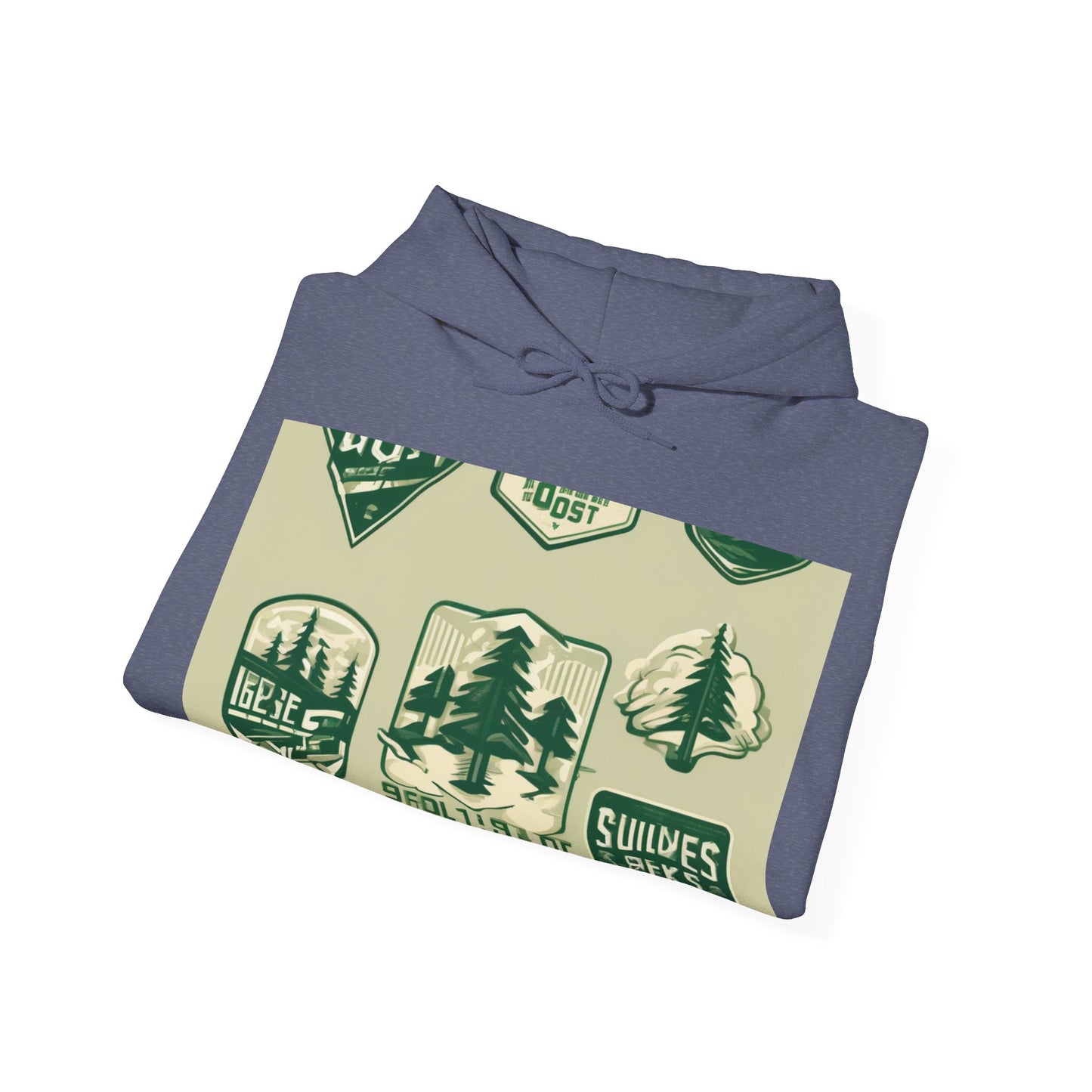 boostlete-mile-by-mile-type-go-get-one-micro-isometric-0441 — Unisex Heavy Blend Hoodie (G18500)