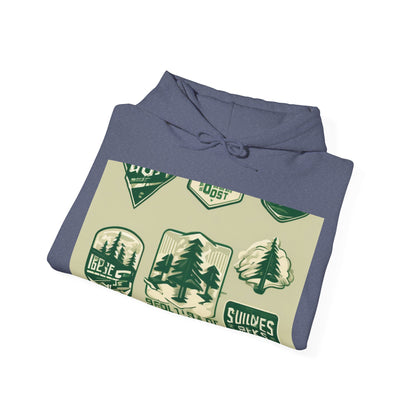 boostlete-mile-by-mile-type-go-get-one-micro-isometric-0441 — Unisex Heavy Blend Hoodie (G18500)