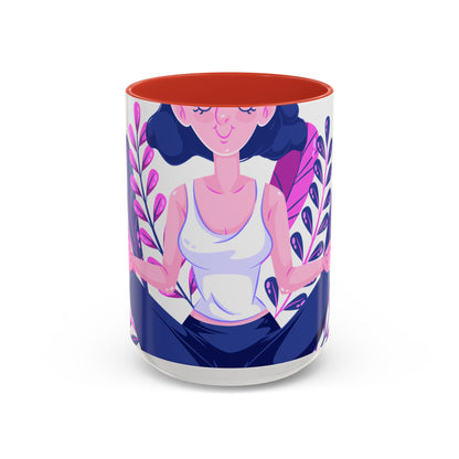 Yoga (92) — Accent Mug 11oz/15oz