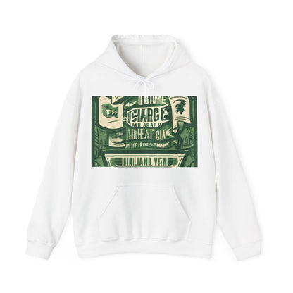 boostlete-am-crew-type-charge-ahead-banner-paper-0965 — Unisex Heavy Blend Hoodie (G18500)