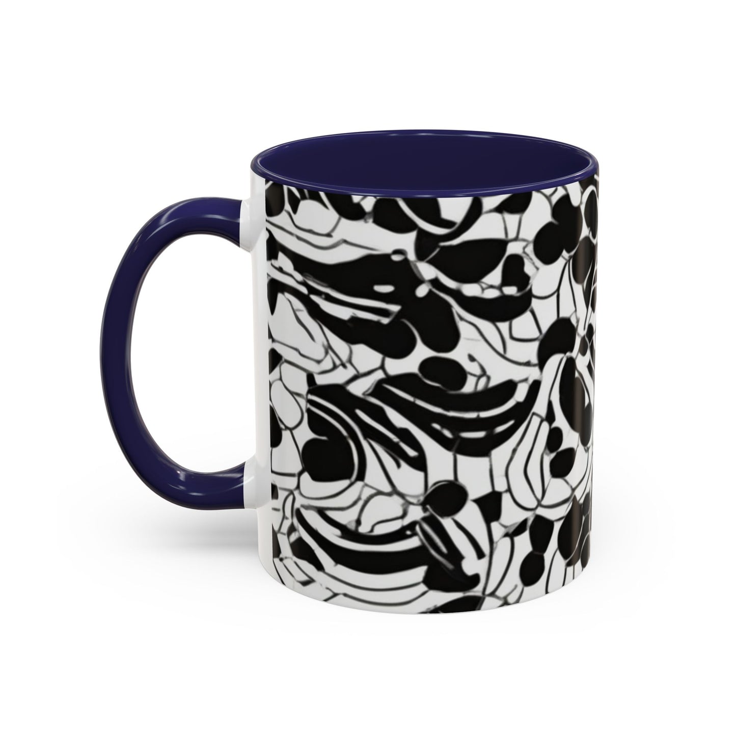 boostlete-rise-grind-pattern-dotted-line-art-0483 — Accent Mug 11/15oz