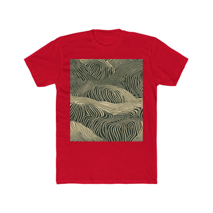 boostlete-rise-grind-pattern-topographic-modern-0403 — Unisex Cotton Crew Tee (NL 3600)
