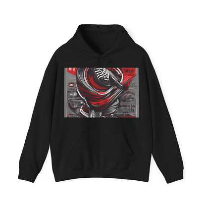boostlete-field-day-type-chase-capacity-big-monoline-0813 — Unisex Heavy Blend Hoodie (G18500)