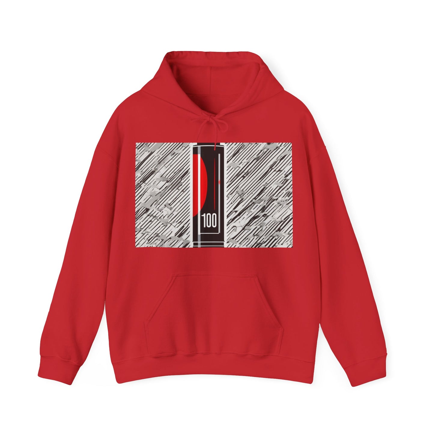 boostlete-rise-grind-icon-battery-motion-badge-0266 — Unisex Heavy Blend Hooded Sweatshirt (Gildan)