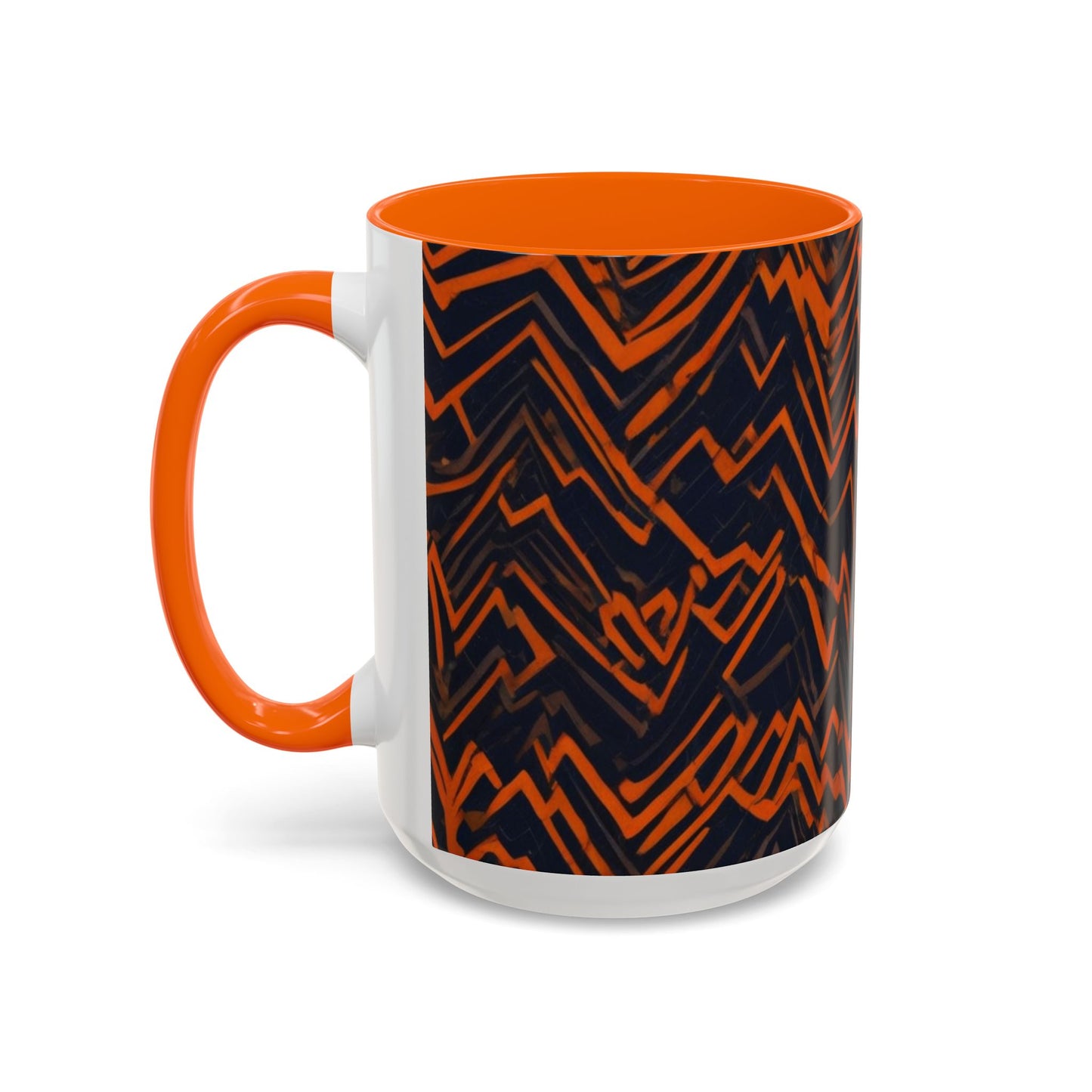 boostlete-rise-grind-pattern-ekg-modern-0155 — Accent Mug 11oz/15oz