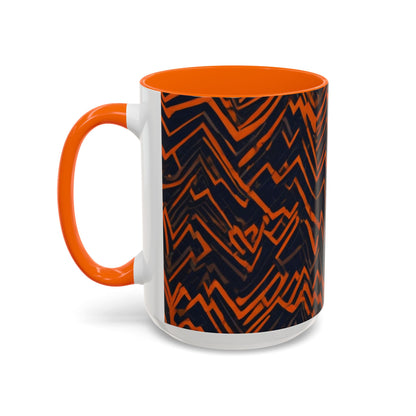 boostlete-rise-grind-pattern-ekg-modern-0155 — Accent Mug 11oz/15oz