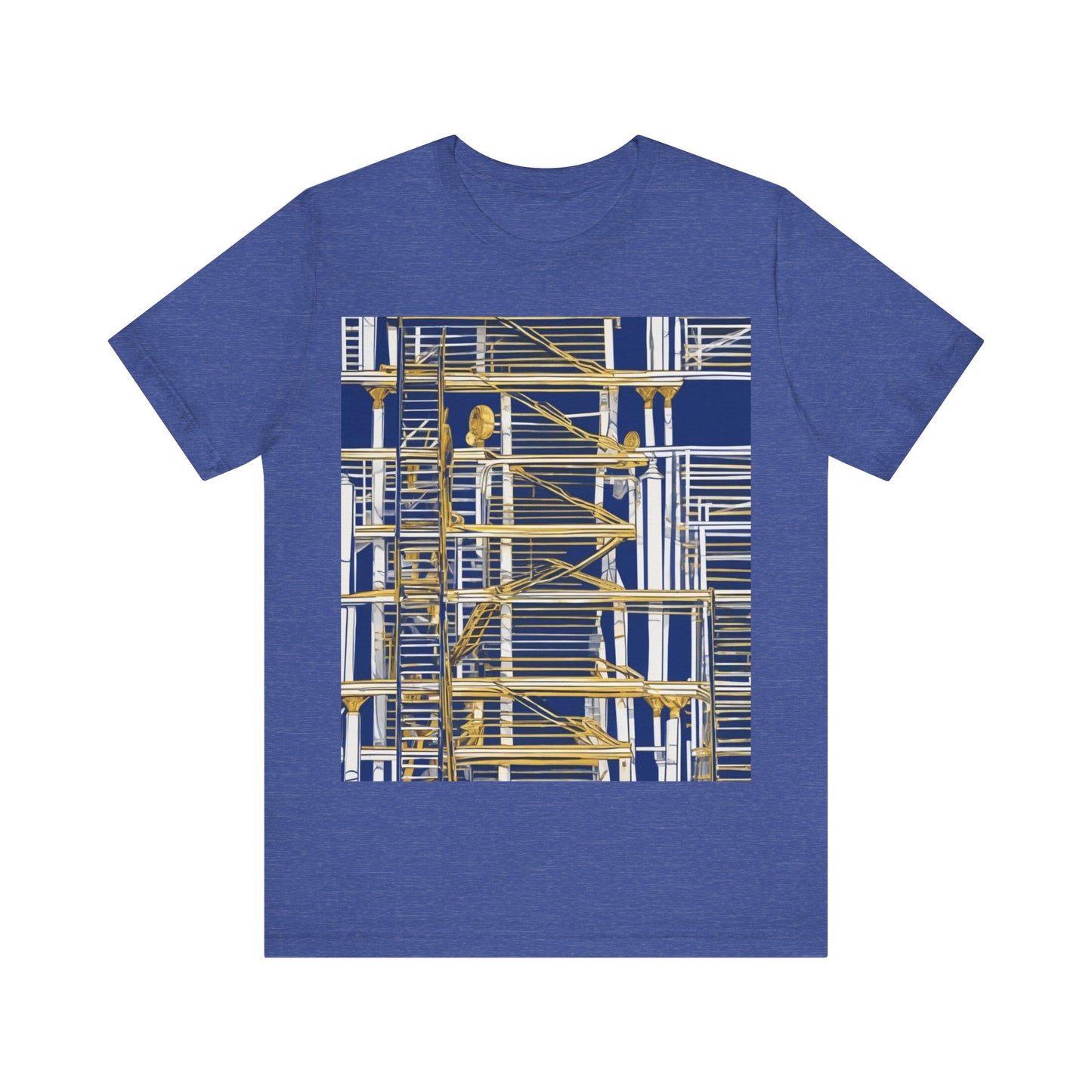 boostlete-rise-grind-icon-ladder-high-engraved-0238 — Unisex Jersey Short Sleeve (B+C 3001)