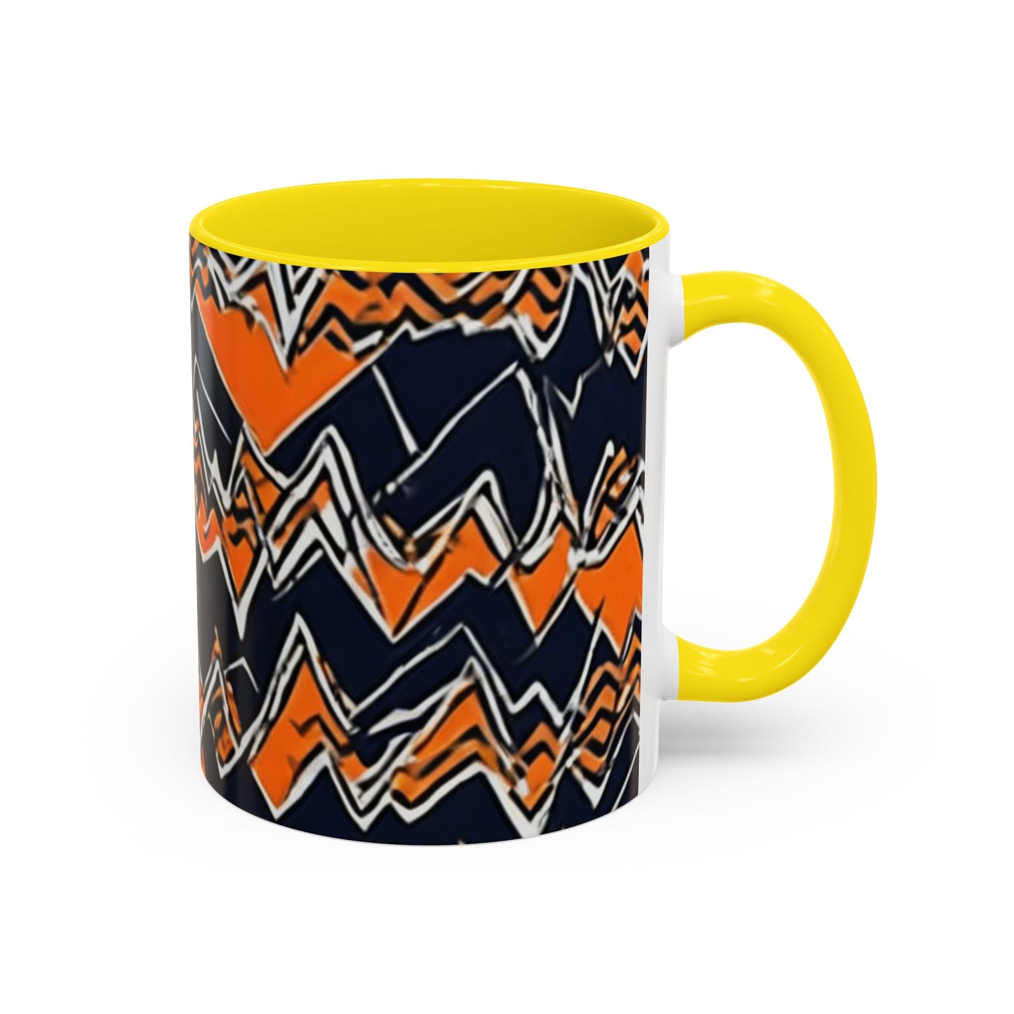 boostlete-headspace-pattern-ekg-industrial-0559 — Accent Mug 11/15oz