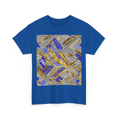 boostlete-boost-mode-pattern-diagonal-monoline-0015 — Unisex Heavy Cotton Tee (Gildan 5000)