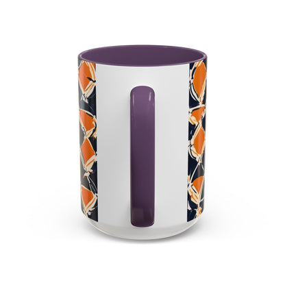 boostlete-headspace-pattern-plate-number-badge-0387 — Accent Mug 11/15oz