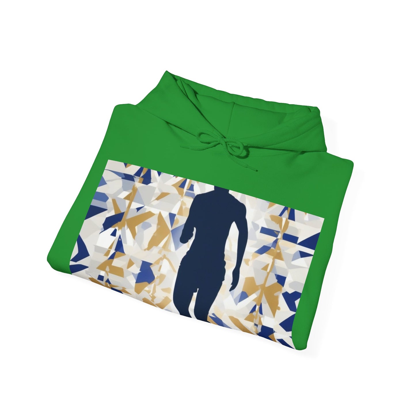 boostlete-recovery-progress-scene-marathoner-matte-geometric-0448 — Unisex Heavy Blend Hooded Sweatshirt (Gildan)