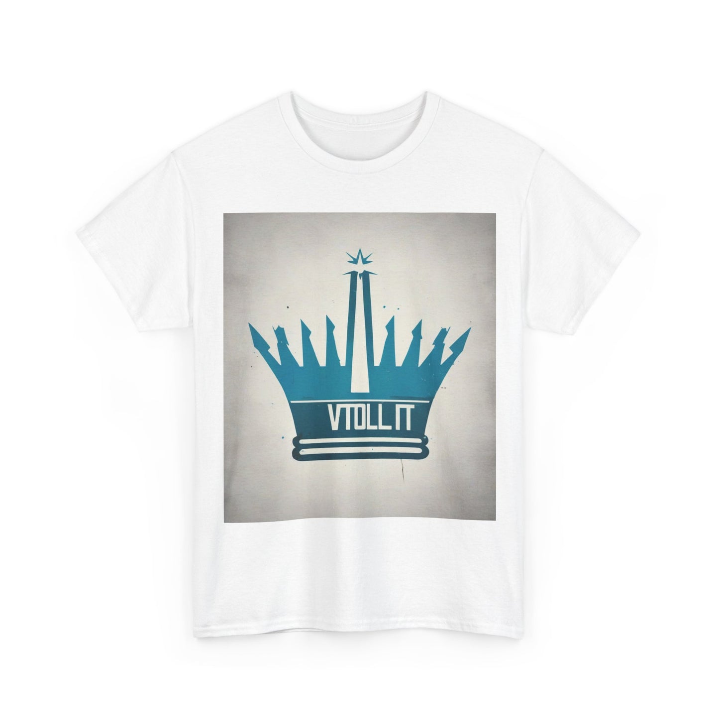 boostlete-am-crew-icon-crown-matte-industrial-0058 — Unisex Heavy Cotton Tee (Gildan 5000)