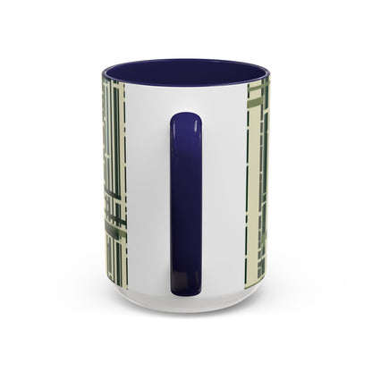 boostlete-quiet-power-pattern-barcode-blueprint-0167 — Accent Mug 11/15oz