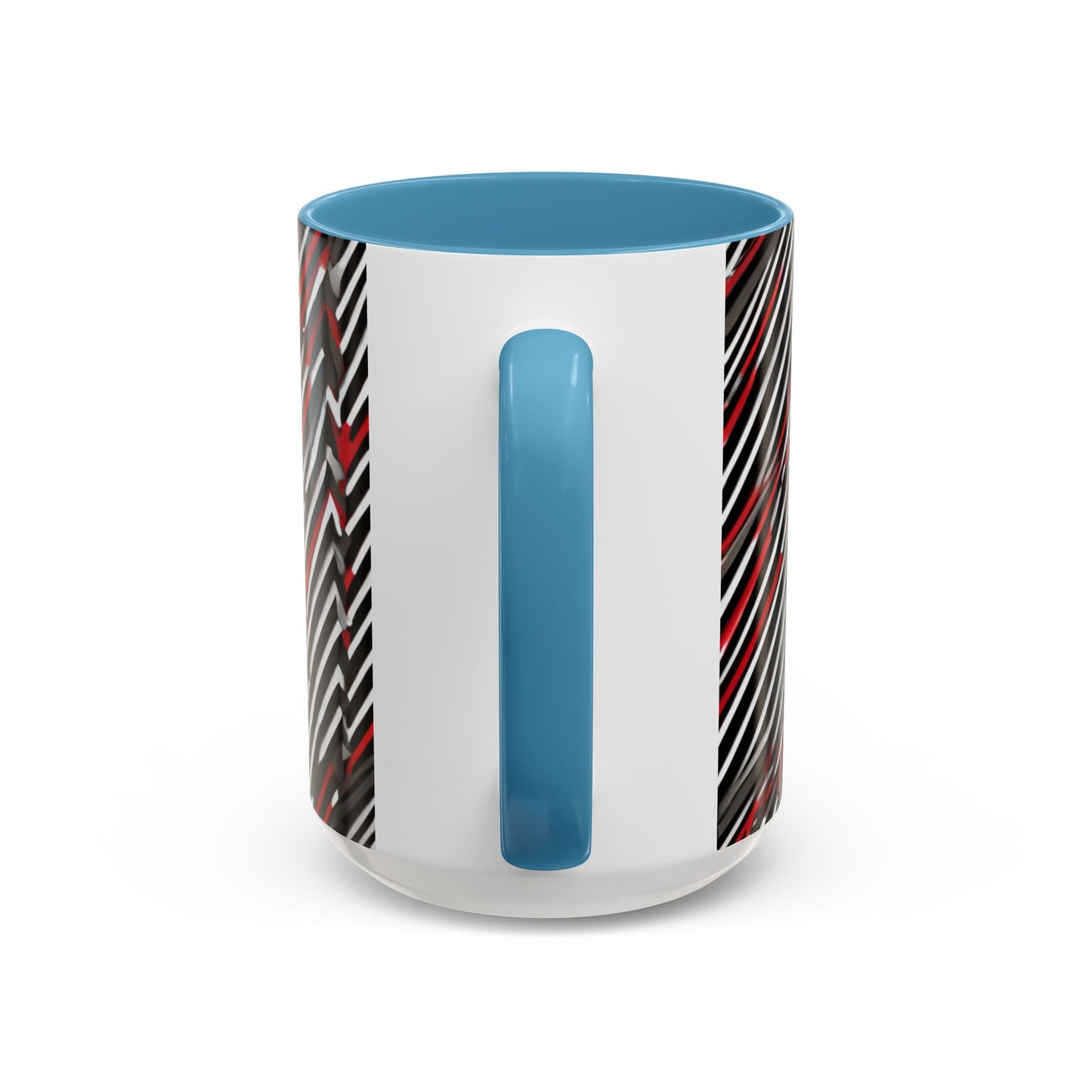 boostlete-field-day-pattern-diagonal-paper-0287 — Accent Mug 11oz/15oz