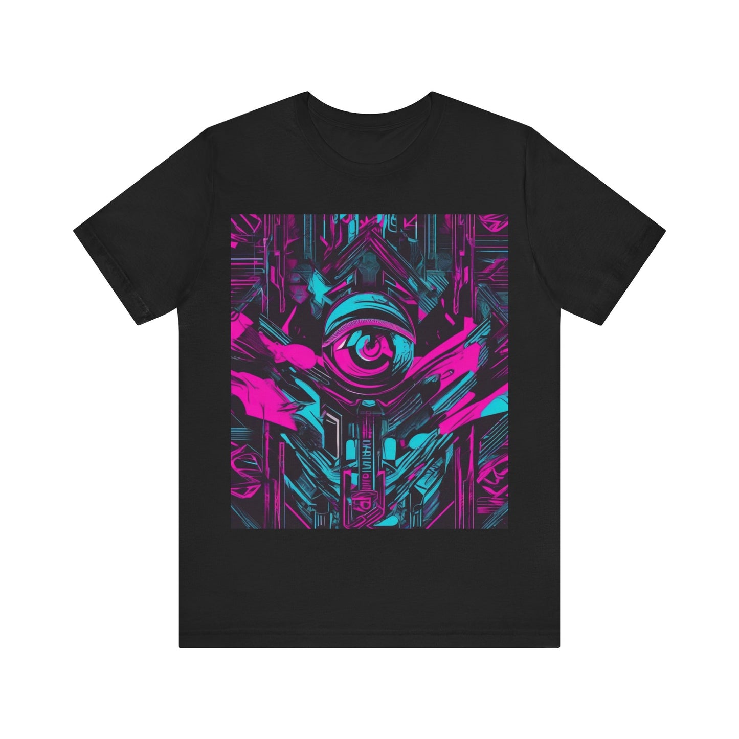 boostlete-iron-intent-type-eyes-up-forward-big-line-art-0065 — Unisex Jersey Short Sleeve (B+C 3001)
