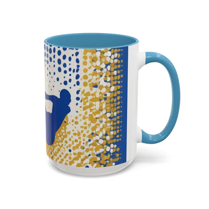 boostlete-field-day-icon-swimmer-halftone-paper-0246 — Accent Mug 11oz/15oz