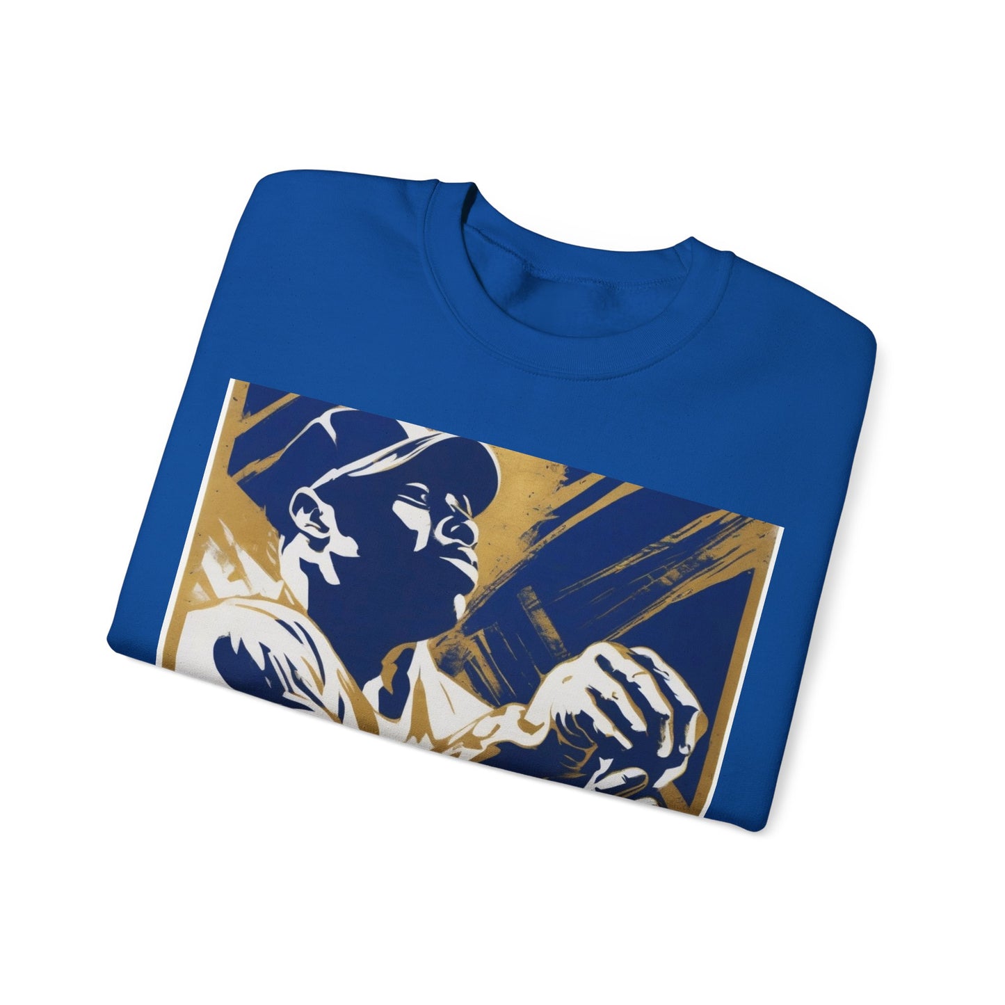 boostlete-pr-season-scene-athlete-high-industrial-0160 — Unisex Heavy Blend Crewneck Sweatshirt (Gildan)